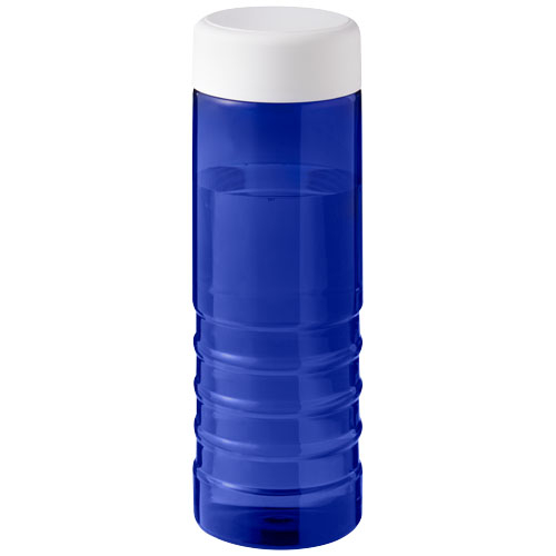 Gourde sport publicitaire 750ml Ocean Plastic H2O Active® Bleu et Blanc